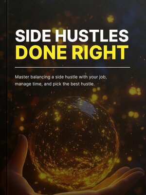 cover image of Side Hustles Done Right